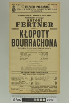 KŁOPOTY BOURRACHONA