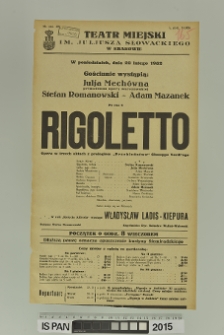 RIGOLETTO