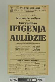 IFIGENJA W AULIDZIE