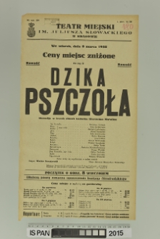 DZIKA PSZCZOŁA