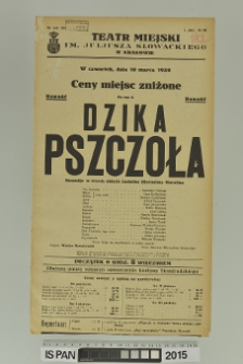 DZIKA PSZCZOŁA