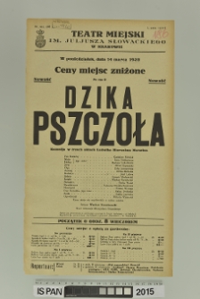 DZIKA PSZCZOŁA