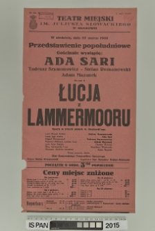 ŁUCJA Z LAMMERMOORU