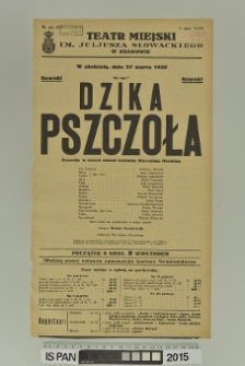 DZIKA PSZCZOŁA