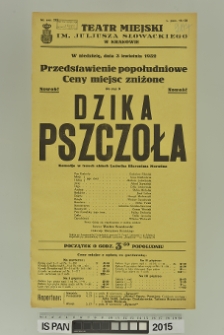 DZIKA PSZCZOŁA