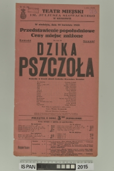 DZIKA PSZCZOŁA