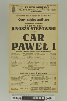 CAR PAWEŁ I