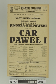 CAR PAWEŁ I
