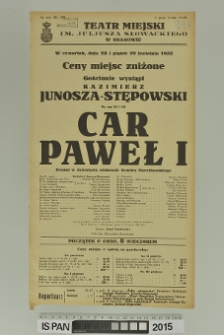 CAR PAWEŁ I