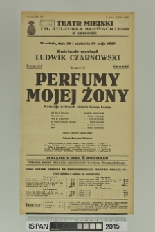 PERFUMY MOJEJ ŻONY