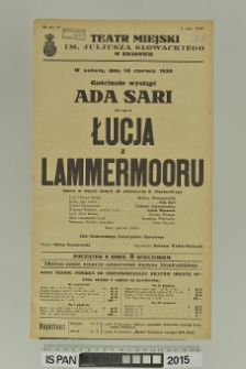 ŁUCJA Z LAMMERMOORU