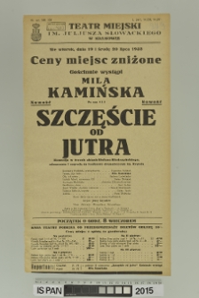 SZCZĘŚCIE OD JUTRA