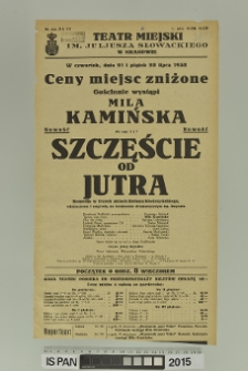 SZCZĘŚCIE OD JUTRA