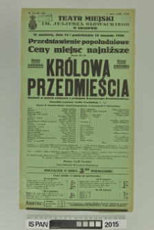 KRÓLOWA PRZEDMIEŚCIA