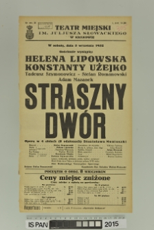 STRASZNY DWÓR