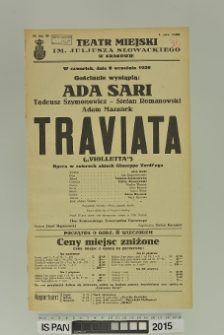 TRAVIATA (Violetta)