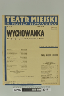 WYCHOWANKA