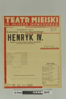 HENRYK IV