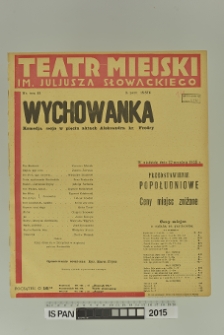 WYCHOWANKA