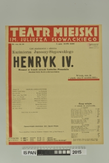 HENRYK IV