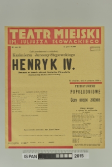 HENRYK IV