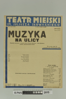 MUZYKA NA ULICY