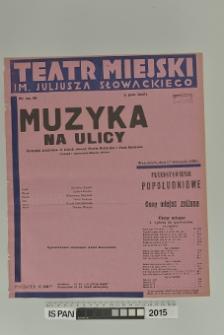 MUZYKA NA ULICY