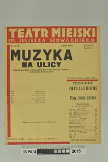 MUZYKA NA ULICY