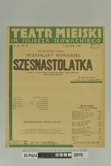 SZESNASTOLATKA