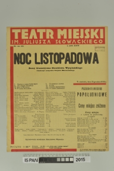 NOC LISTOPADOWA