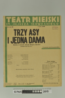 TRZY ASY I JEDNA DAMA