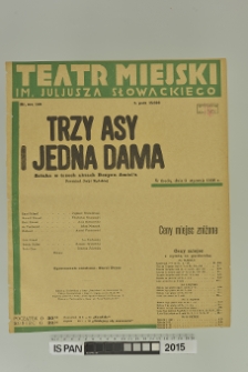 TRZY ASY I JEDNA DAMA