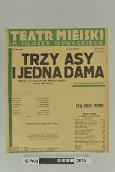 TRZY ASY I JEDNA DAMA