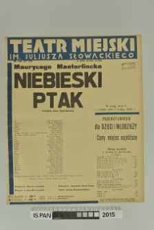 NIEBIESKI PTAK