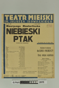 NIEBIESKI PTAK