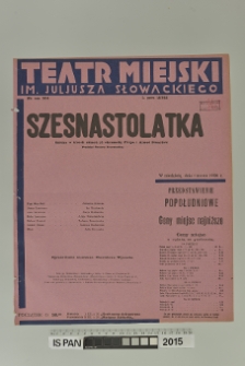 SZESNASTOLATKA
