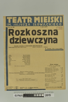ROZKOSZNA DZIEWCZYNA