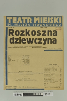 ROZKOSZNA DZIEWCZYNA