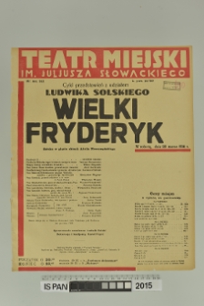 WIELKI FRYDERYK