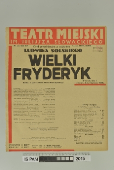 WIELKI FRYDERYK