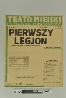 PIERWSZY LEGJON