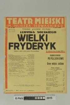 WIELKI FRYDERYK