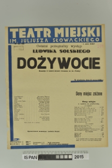DOŻYWOCIE