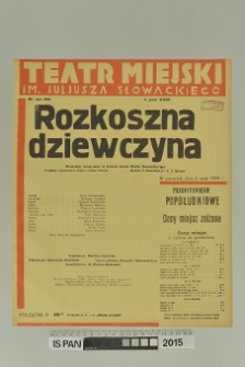 ROZKOSZNA DZIEWCZYNA