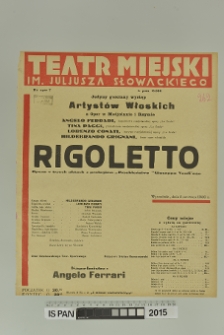 RIGOLETTO