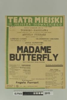 MADAME BUTTERFLY