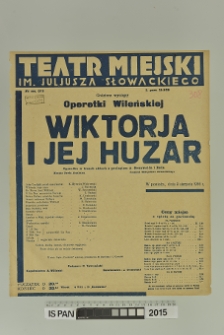 WIKTORJA I JEJ HUZAR