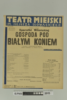 GOSPODA POD BIAŁYM KONIEM