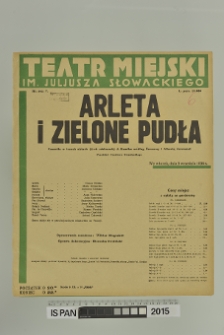 ARLETA I ZIELONE PUDŁA