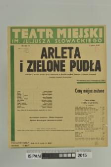 ARLETA I ZIELONE PUDŁA